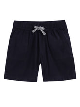 Load image into Gallery viewer, Campana Boys Carlos Cotton-Lycra Relax Fit Pull-on Shorts - Navy
