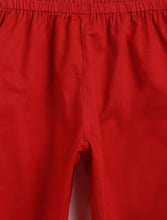 Load image into Gallery viewer, Campana Boys Mrinal Button Down Pure Cotton Kurta Pyjama Set - Block Print - Navy & Maroon