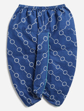 Load image into Gallery viewer, Campana Boys Ishaan Dhoti Kurta with Jacket Set - Burfi Print - Blue & Green