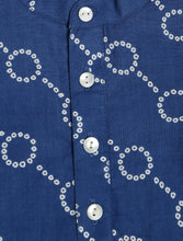 Load image into Gallery viewer, Campana Boys Ishaan Dhoti Kurta with Jacket Set - Burfi Print - Blue & Green