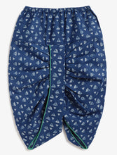 Load image into Gallery viewer, Campana Boys Mehul Dhoti Kurta Set - Burfi Pattern - Green & Blue