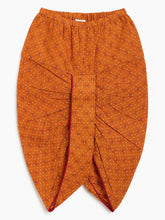 Load image into Gallery viewer, Campana Boys Mehul Pure Cotton Kali Print Dhoti Kurta Set - Maroon & Mustard