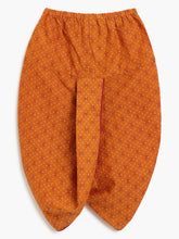 Load image into Gallery viewer, Campana Boys Mehul Pure Cotton Kali Print Dhoti Kurta Set - Maroon & Mustard