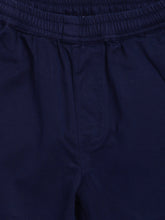 Load image into Gallery viewer, Campana Boys Felix Pull-on Cotton Twill Shorts - Navy Blue