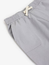 Load image into Gallery viewer, Campana Boys Woven Cotton Elastane Pull On Shorts - Light Grey