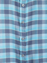 Load image into Gallery viewer, Campana Boys Wilson Buffalo Checks Full Sleeve Shirt - Blue