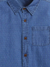 Load image into Gallery viewer, Campana Boys Pure Cotton Full Sleeves Denim Shirt - Blue