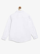 Load image into Gallery viewer, Campana Boys Wilson Full Sleeves Oxford Shirt - White
