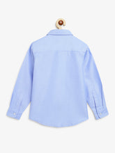Load image into Gallery viewer, Campana Boys Wilson Full Sleeves Oxford Shirt - Blue