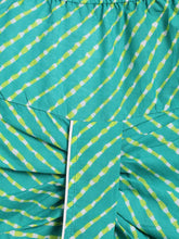 Load image into Gallery viewer, Campana Boys Bansi Dhoti Kurta Set - Pichwai Print - Off-White & Green