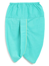 Load image into Gallery viewer, Campana Boys Bansi Dhoti Kurta Set - Striped Print - Mustard & Blue