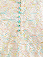 Load image into Gallery viewer, Campana Boys Mehul Dhoti Kurta Set - Geometric Embroidery - White & Multicolour