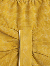 Load image into Gallery viewer, Campana Boys Bansi Dhoti Kurta Set - Kantha Stripes - Aqua Blue & Mustard