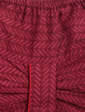 Load image into Gallery viewer, Campana Boys Bansi Dhoti Kurta Set - Royal Elephants Print - Red & Purple