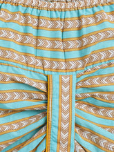 Load image into Gallery viewer, Campana Boys Bansi Pure Cotton Floral Print Dhoti Kurta Set - Blue & Mustard