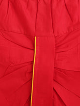Load image into Gallery viewer, Campana Boys Pure Cotton Floral Blockprint Dhoti Kurta Set - Mustard & Maroon