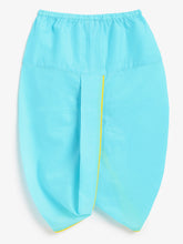 Load image into Gallery viewer, Campana Boys Pure Cotton Paisley Blockprint Dhoti Kurta Set - Light Yellow & Light Blue