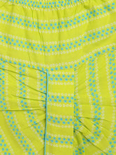 Load image into Gallery viewer, Campana Boys Bansi Dhoti Kurta Set - Small Block Print - Turquoise & Lime Green