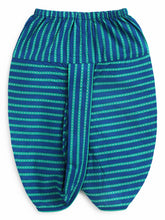 Load image into Gallery viewer, Campana Boys Bansi Dhoti Kurta Set - Geometric Ikkat Print - Sea Green & Blue