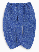 Load image into Gallery viewer, Campana Boys Bansi Dhoti Kurta Set - Paisley Print - Blue & Grey