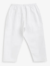 Load image into Gallery viewer, Campana Boys Mrinal Kurta Pyjama Set - Elephant Print - Yellow