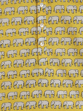 Load image into Gallery viewer, Campana Boys Mrinal Kurta Pyjama Set - Elephant Print - Yellow