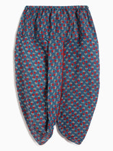 Load image into Gallery viewer, Campana Boys Mahiya Dhoti Kurta with Jacket Set - Floral Print - Blue & Red