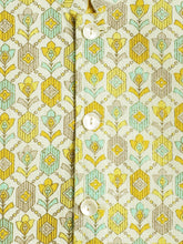 Load image into Gallery viewer, Campana Boys Nishant Kurta Set with Jacket - Yellow & Off White