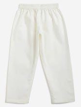 Load image into Gallery viewer, Campana Boys Nishant Floral Printed Cotton Kurta Pyjama Jacket Set - Navy Blue