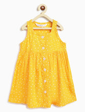 Load image into Gallery viewer, Campana Girls Amy Pack of 2 Printed Dresses - Flowers & Dots - Orange & White