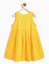 Load image into Gallery viewer, Campana Girls Amy Pack of 2 Printed Dresses - Flowers & Dots - Orange & White