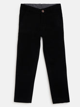 Load image into Gallery viewer, Campana Boys Rio Cotton Twill Chino Pants - Black
