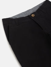 Load image into Gallery viewer, Campana Boys Rio Cotton Elastane Twill Chino Pants - Black
