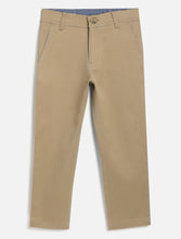 Load image into Gallery viewer, Campana Boys Rio Cotton Elastane Twill Chino Pants - Brown