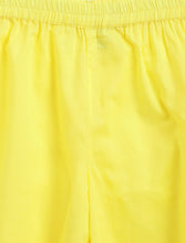 Load image into Gallery viewer, Campana Girls Sanvi Kurti with Salwar & Dupatta Set - Floral Print - Pink & Yellow