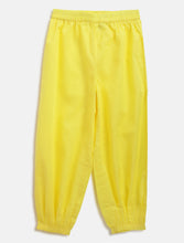 Load image into Gallery viewer, Campana Girls Sanvi Kurti with Salwar & Dupatta Set - Floral Print - Pink & Yellow