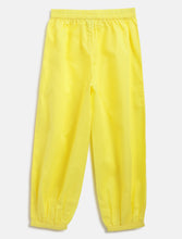 Load image into Gallery viewer, Campana Girls Sanvi Kurti with Salwar & Dupatta Set - Floral Print - Pink & Yellow