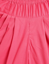 Load image into Gallery viewer, Campana Girls Kiran Printed Cotton Kurti Patiala & Dupatta Set - White & Pink