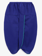 Load image into Gallery viewer, Campana Boys Ananda Dhoti Kurta Set - Diamond Motif - Teal & Royal Blue