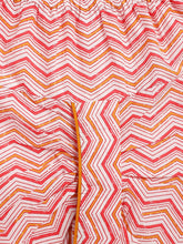 Load image into Gallery viewer, Campana Boys Ananda Dhoti Kurta Set - Floral & Chevron Print - Red