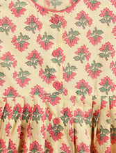 Load image into Gallery viewer, Campana Girls Asmi Dhoti Set - Block Print - Pink