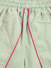 Load image into Gallery viewer, Campana Girls Asmi Dhoti Set - Bold Florals - Pink & Pista Green