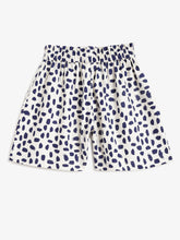 Load image into Gallery viewer, Campana Girls Luna Printed Shorts - Dots - White & Navy Blue