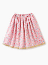 Load image into Gallery viewer, Campana Girls Koel Lehenga Choli with Dupatta Set - Lotus Print - Pink