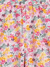Load image into Gallery viewer, Campana Girls Chelsea Ankle Length Culottes Trousers - Multi Floral Print - Pink