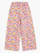 Load image into Gallery viewer, Campana Girls Chelsea Ankle Length Culottes Trousers - Multi Floral Print - Pink
