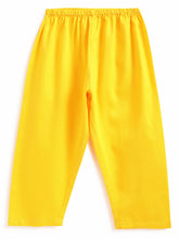Load image into Gallery viewer, Campana Girls Nihira Sequin Embroidered & Printed Kurti Pants Set - Multicolour & Yellow