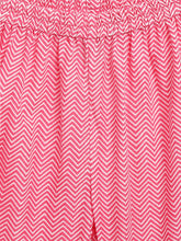 Load image into Gallery viewer, Campana Girls Nihira Sharara Set with Embroidered Dupatta - Blockprint & Zigzag - Pink & White