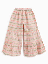 Load image into Gallery viewer, Campana Girls Nihira Sharara Set with Dupatta - Floral Print - Peach