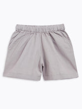 Load image into Gallery viewer, Campana Girls Nelly 100% Cotton Pull-on Shorts - Light Grey